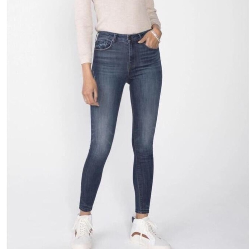 Anthropologie Unpublished Olivia High Rise Skinny Jeans Size 28 NWT
